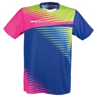 Tibhar T-Shirt Azur pink/yellow/blue