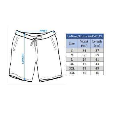 Li-Ning Shorts AAPW013 Black