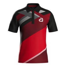 Andro Shirt Ataxa black/red