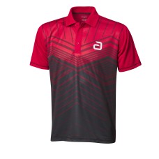 Andro Shirt Letis red/black