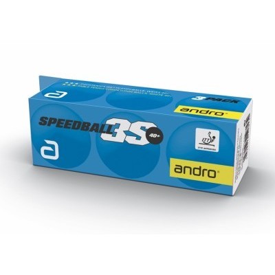 Andro Speedball 3S 40+ ITTF 3*** (seam) 3 pcs