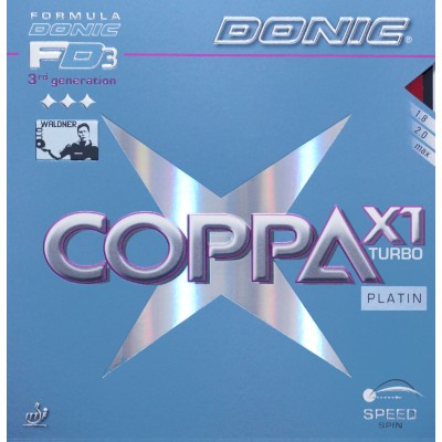 Donic Coppa X1 Turbo Platin