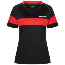 Donic Shirt Nitro Lady black/red