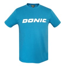 Donic T-shirt Logo cyan