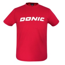 Donic T-shirt Logo red