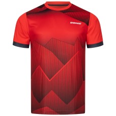 DONIC T-Shirt Nova red/black