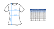 DONIC T-Shirt Rafter Lady grape