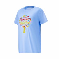 Li-Ning Kid's T-Shirt AHSU286-2C light blue