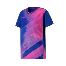 Li-Ning Kid'sT-Shirt AAYU040-2C blue/pink