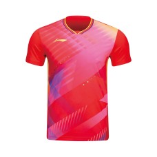 Li-Ning National T-Shirt AAYU037-3C red cherry