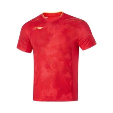 Li-Ning Olympic Shirt AAYU197-2C red