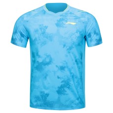 Li-Ning Provincial T-Shirt AAYV087-3 dolphin blue