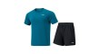 Li-Ning Set Shirt + Shorts AATU015-4C dark blue