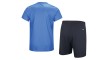 Li-Ning Set Shirt+Shorts AATU048-1C blue/black