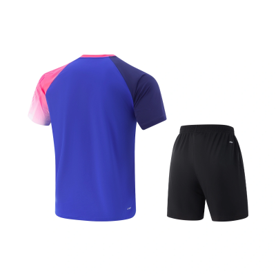 Li-Ning Set Shirt + Shorts AATV069-3 bright blue