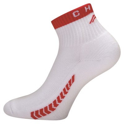 Li-Ning Socks AWSU051-1C white/red