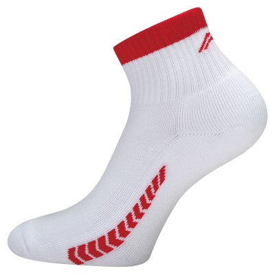 Li-Ning Socks AWSU051-1C white/red