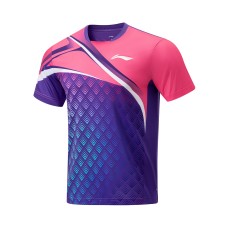 Li-Ning T-Shirt AAYU033-3C pink/blue