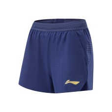 Li-Ning Women's National Shorts AAPU048-2C blue