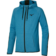 Mizuno Athletic Zip Hoody mykonos blue