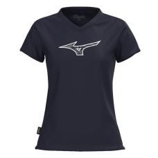 Mizuno Lady T-shirt Athletics RB Tee K2GAC701 Baritone Blue