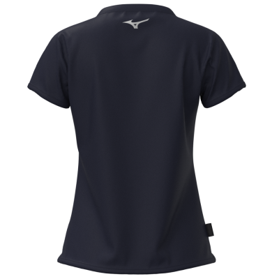 Mizuno Lady T-shirt Athletics RB Tee K2GAC701 Baritone Blue