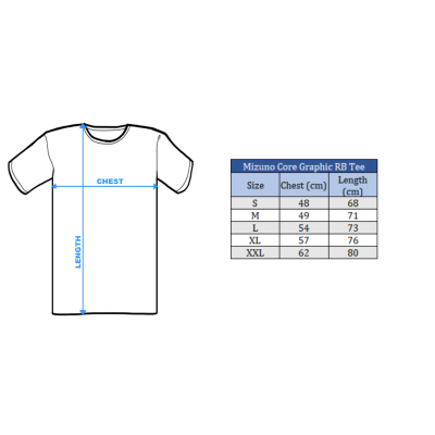 Mizuno T-shirt Core Graphic RB Tee J2GA1531 magnet