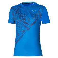 Mizuno T-shirt Mug Shadow Graphic Mugen Blue