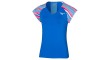 Mizuno T-shirt Printed Tee Lady's 62GA2800 peace blue