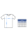 Mizuno T-shirt Release Graphic K2GAA502 mineral blue