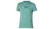 Mizuno T-shirt Release Tape K2GAA501 mineral blue