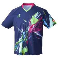 Nittaku T-shirt Bright Burst (2218) navy