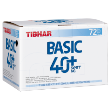 Tibhar Basic 40+ SYNTT NG (seam) 72 balls