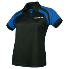 Tibhar Shirt World Lady (Poly) black/blue