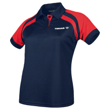 Tibhar Shirt World Lady (Poly) navy/red