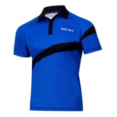 Victas V-Shirt 215 blue/black