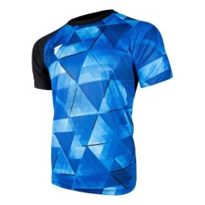 Victas V-Shirt 227 blue/black