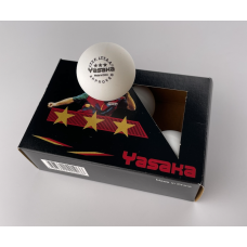 Yasaka Balls 3*** 38mm 6pcs White
