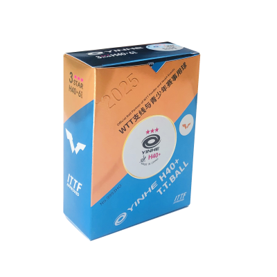 Yinhe H40+ 3*** 2025 WTT ITTF 6 Balls (seam)