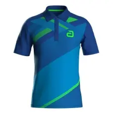 Andro Shirt Ataxa blue/green