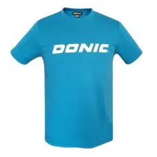 Donic T-shirt Logo cyan