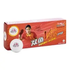 Double Fish V40+ 3***  ITTF 10 Balls (seam)