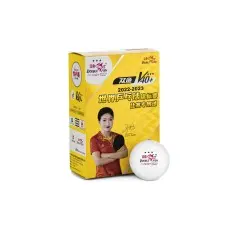 Double Fish V40+ 3*** Special ITTF 6 Balls (seam)