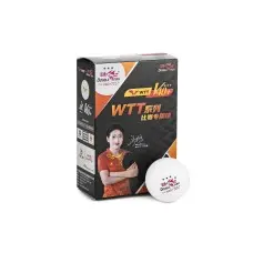 Double Fish V40+ 3***  WTT ITTF 6 Balls (seam)