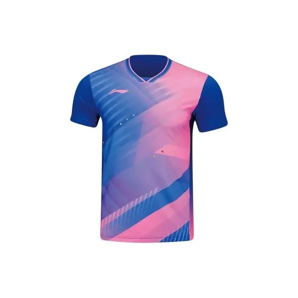 Li-Ning National T-Shirt AAYU037-4C fantasy blue