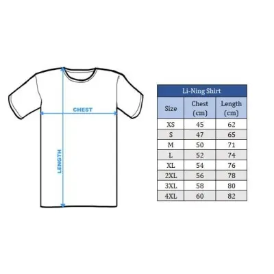 Li-Ning Olympic Shirt AAYU197-1C blue