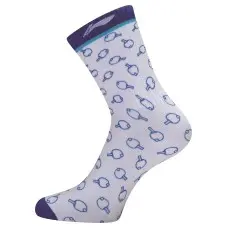 Li-Ning Socks AWLU039-1C white/blue