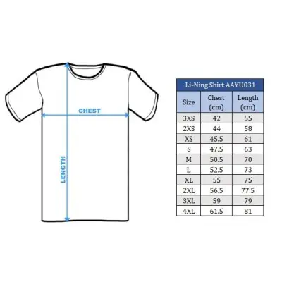 Li-Ning T-Shirt AAYU031-1C navy