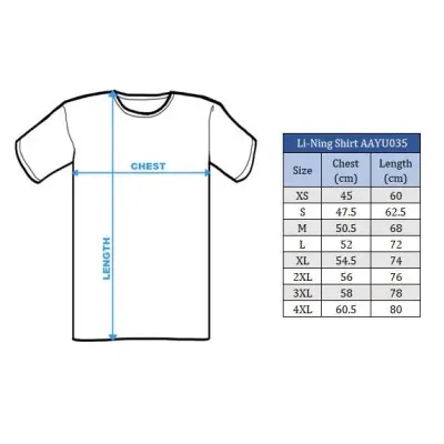 Li-Ning T-Shirt AAYU035-3C aqua