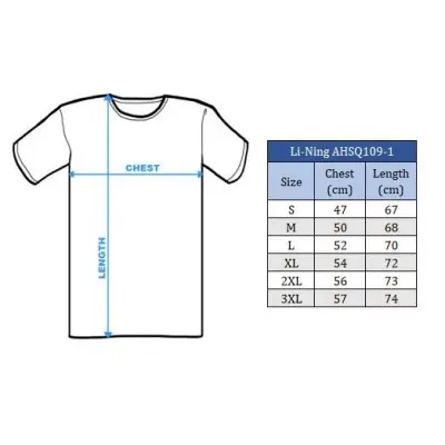 Li-Ning T-Shirt AHSQ109-1 white